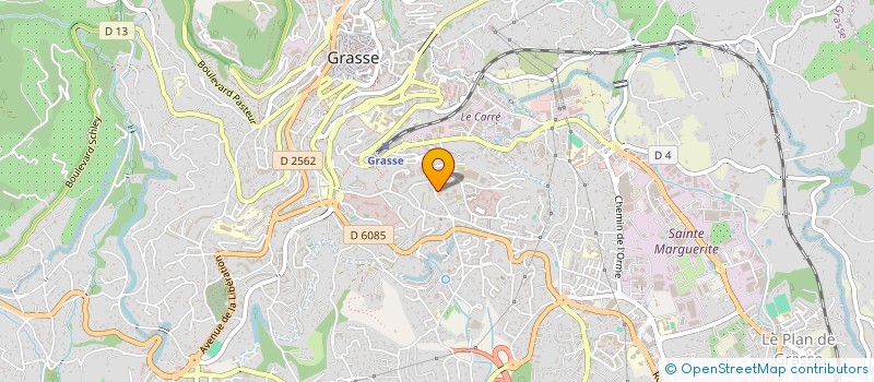 localisation de l'entreprise MADAME SYLVIE MIREUR  GRASSE