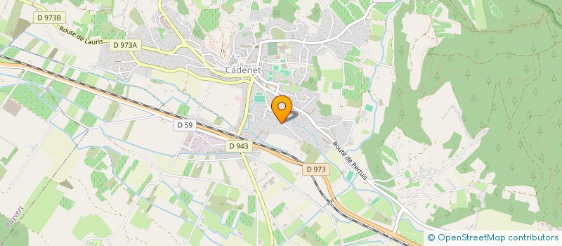 localisation de l'entreprise MADAME SYLVIE MODICA  CADENET