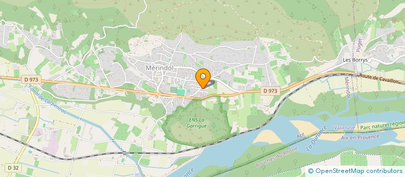 localisation de l'entreprise MADAME SYLVIE MOLINAS  MERINDOL