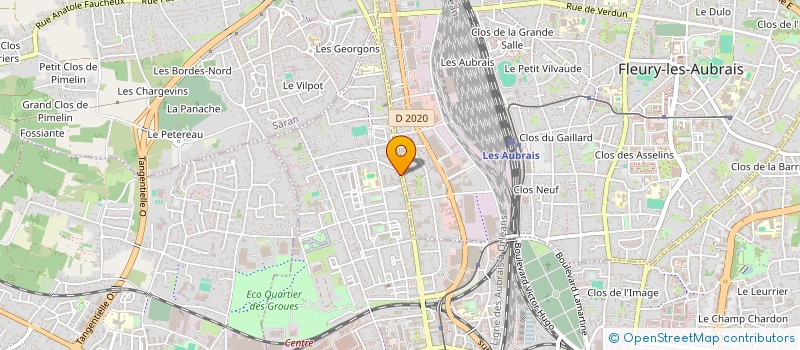 localisation de l'entreprise MADAME SYLVIE MONDAMERT à ORLEANS