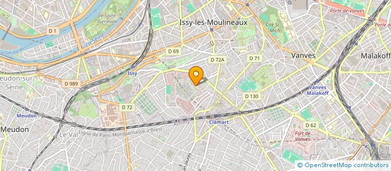 localisation de l'entreprise MADAME SYLVIE MONDION à ISSY-LES-MOULINEAUX