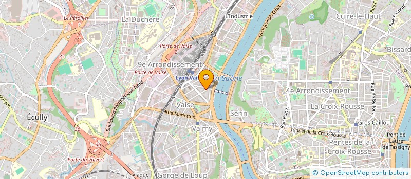 localisation de l'entreprise MADAME SYLVIE MONNET  LYON