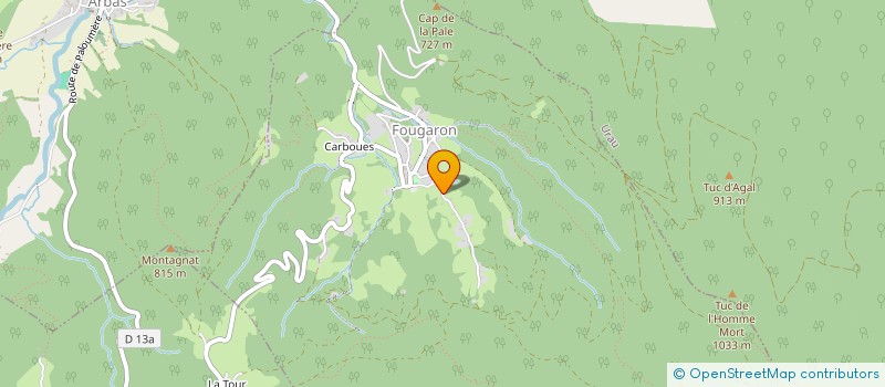 localisation de l'entreprise MADAME SYLVIE MONSIEUR  FOUGARON