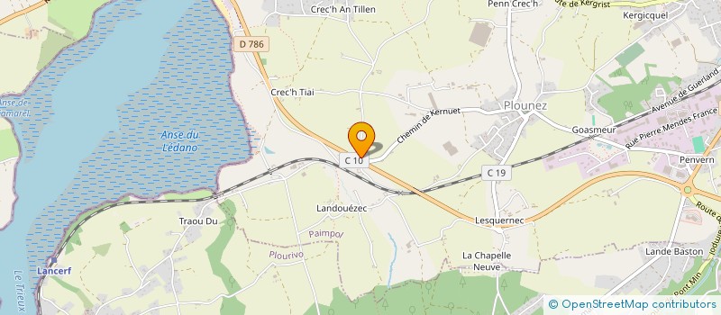 localisation de l'entreprise MADAME SYLVIE MONTAGNE  PAIMPOL