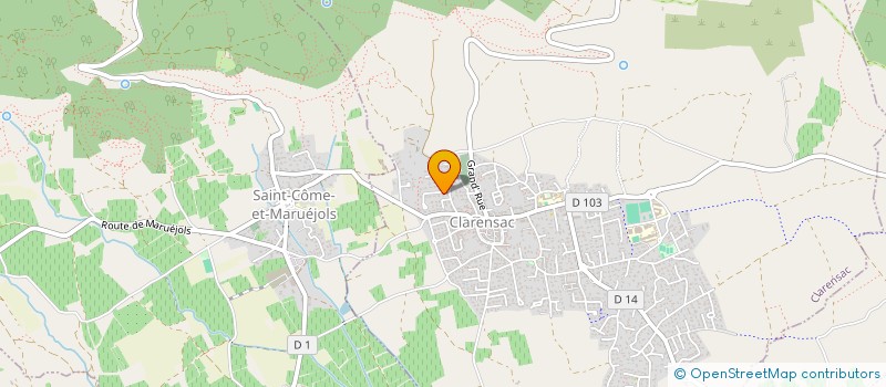 localisation de l'entreprise MADAME SYLVIE MONTANELLI  LA PENNE-SUR-HUVEAUNE