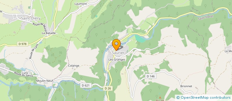 localisation de l'entreprise MADAME SYLVIE MONTES  SAURIER