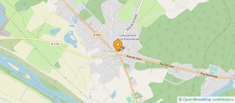 localisation de l'entreprise MADAME SYLVIE MONTOUT à OUZOUER-SUR-LOIRE