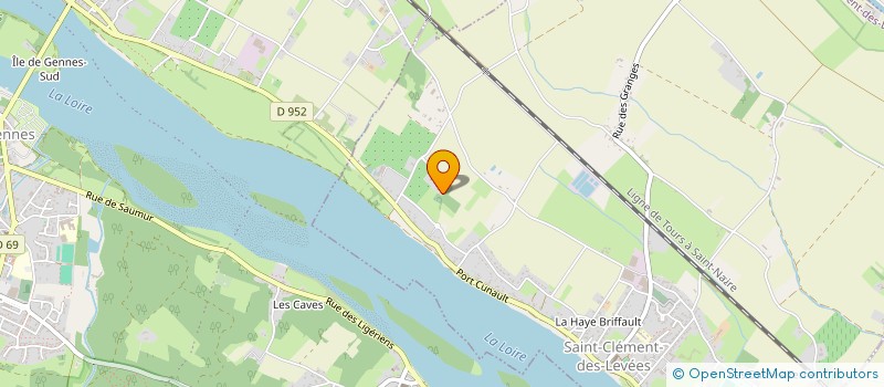 localisation de l'entreprise MADAME SYLVIE MOREAU  SAINT-CLEMENT-DES-LEVEES