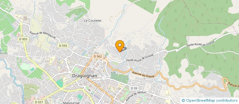 localisation de l'entreprise MADAME SYLVIE MOREIRA  DRAGUIGNAN