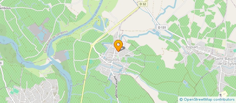 localisation de l'entreprise MADAME SYLVIE MOREL  POUZOLS