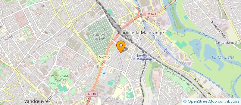 localisation de l'entreprise MADAME SYLVIE MOREL  JARVILLE-LA-MALGRANGE