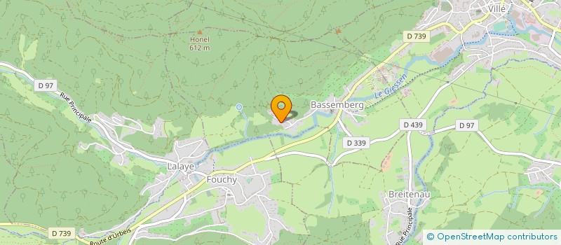 localisation de l'entreprise MADAME SYLVIE MOREL  BASSEMBERG