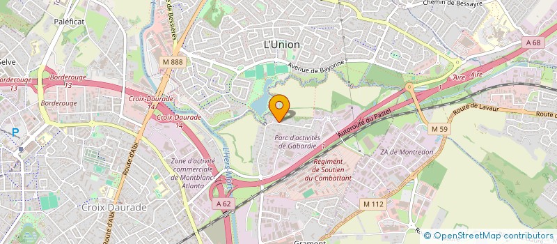localisation de l'entreprise MADAME SYLVIE MORGER à TOULOUSE
