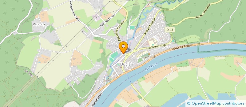 localisation de l'entreprise MADAME SYLVIE MORIN  DUCLAIR