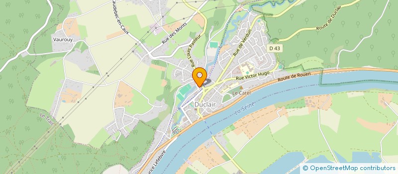 localisation de l'entreprise MADAME SYLVIE MORIN  DUCLAIR