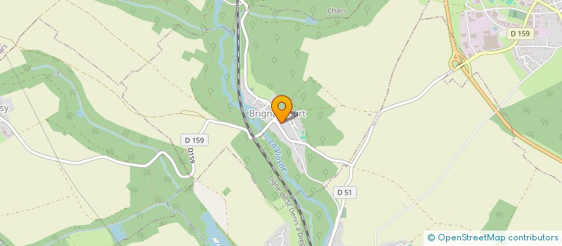 localisation de l'entreprise MADAME SYLVIE MORINEAU  BRIGNANCOURT