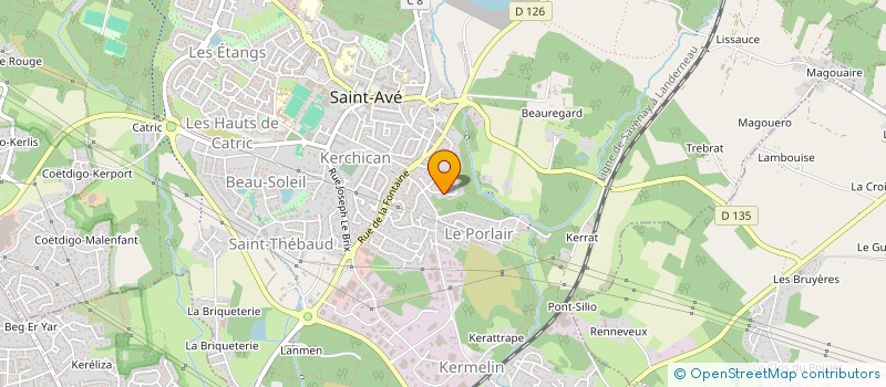 localisation de l'entreprise MADAME SYLVIE MORIO  SAINT-AVE