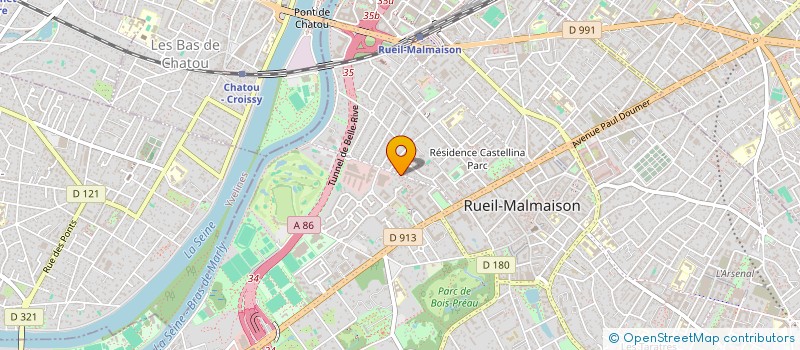localisation de l'entreprise MADAME SYLVIE MOSZKOWICZ à RUEIL-MALMAISON