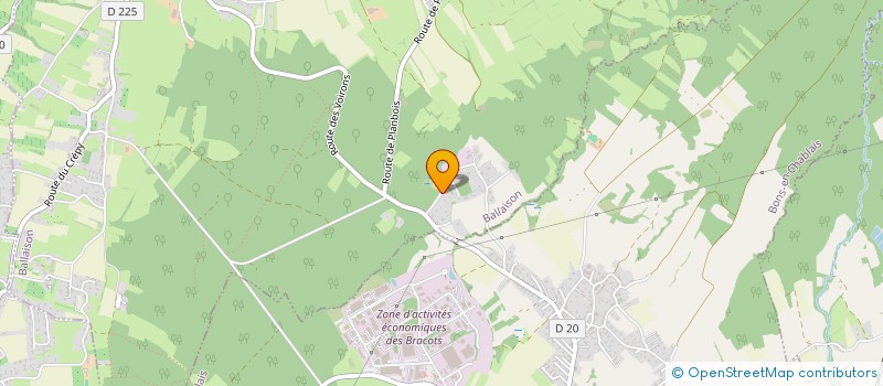 localisation de l'entreprise MADAME SYLVIE MOULIN  BALLAISON