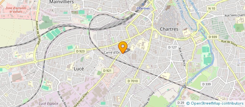 localisation de l'entreprise MADAME SYLVIE MOURET à LUCE