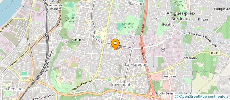 localisation de l'entreprise MADAME SYLVIE MOUSSU  BORDEAUX