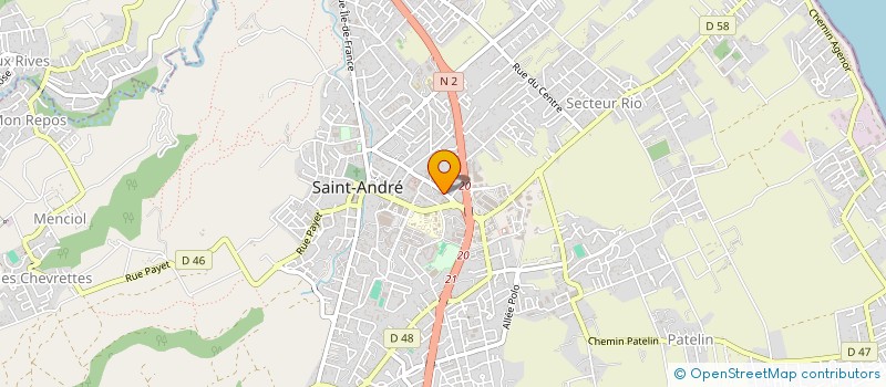localisation de l'entreprise MADAME SYLVIE MOUTOUCOMORAPOULE à SAINT-ANDRE
