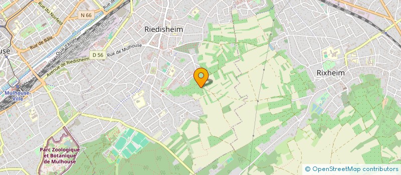 localisation de l'entreprise MADAME SYLVIE MUNARI  RIEDISHEIM