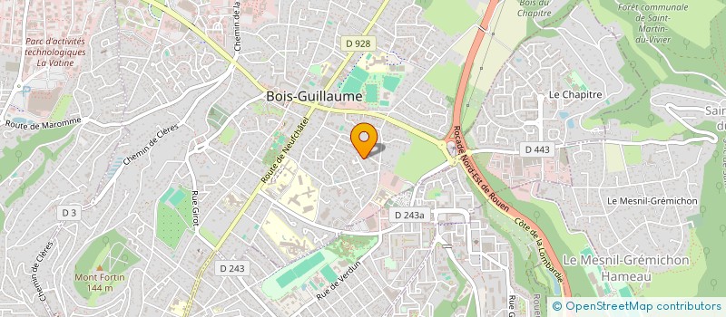 localisation de l'entreprise MADAME SYLVIE MUNIER à BOIS-GUILLAUME
