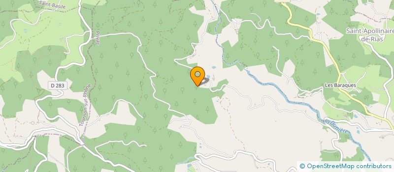 localisation de l'entreprise MADAME SYLVIE MUNOZ  SAINT-JEAN-CHAMBRE