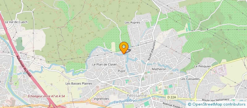 localisation de l'entreprise MADAME SYLVIE MURONI  PELISSANNE