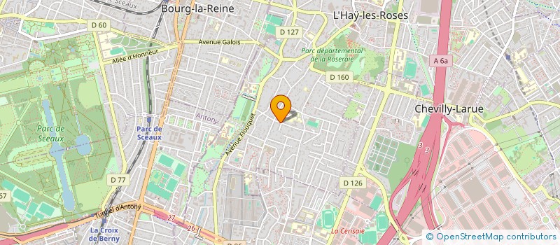 localisation de l'entreprise MADAME SYLVIE MURY  L'HAY-LES-ROSES