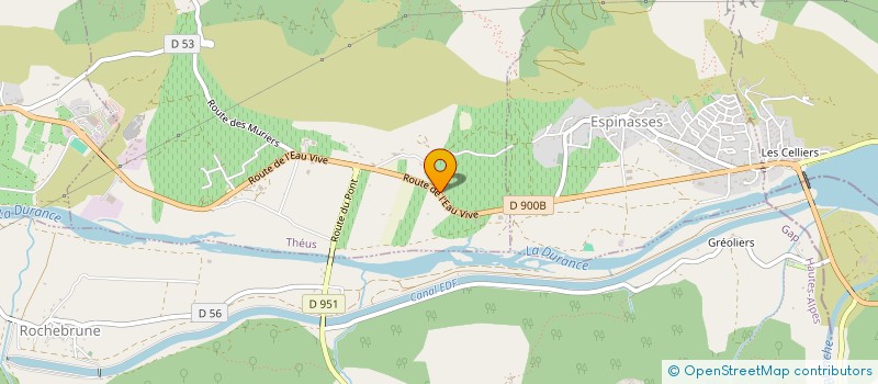 localisation de l'entreprise MADAME SYLVIE NARBONNE  THEUS