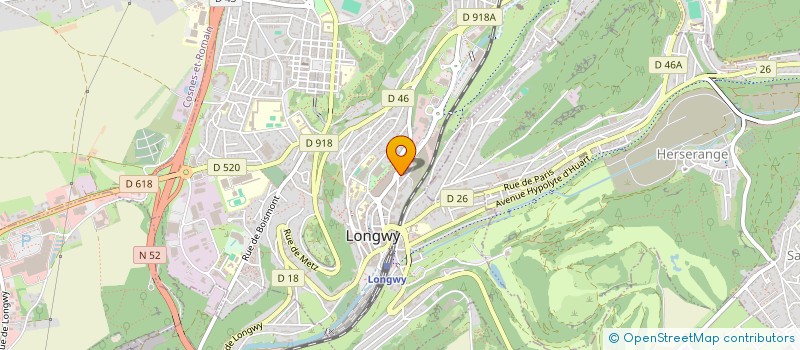 localisation de l'entreprise MADAME SYLVIE NASTASI à LONGWY