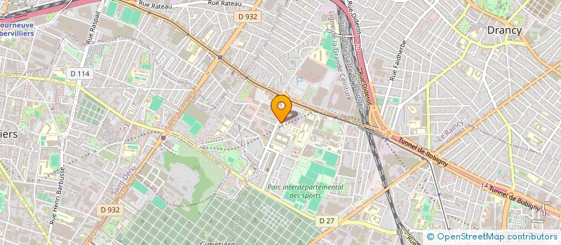 localisation de l'entreprise MADAME SYLVIE NDIAYE à BOBIGNY