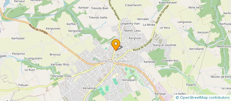 localisation de l'entreprise MADAME SYLVIE NEDELEC  PLONEOUR-LANVERN