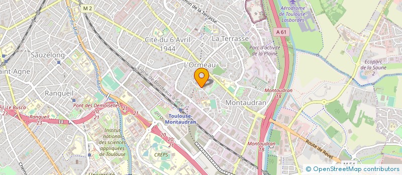 localisation de l'entreprise MADAME SYLVIE NEUVILLE à TOULOUSE
