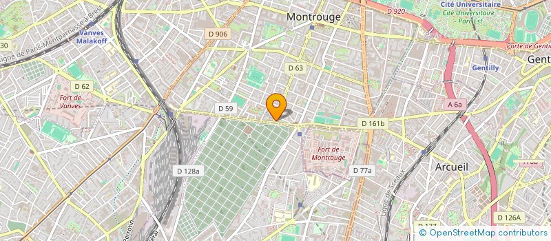 localisation de l'entreprise MADAME SYLVIE NGUYEN  MONTROUGE