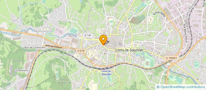 localisation de l'entreprise MADAME SYLVIE NICOD  LONS-LE-SAUNIER