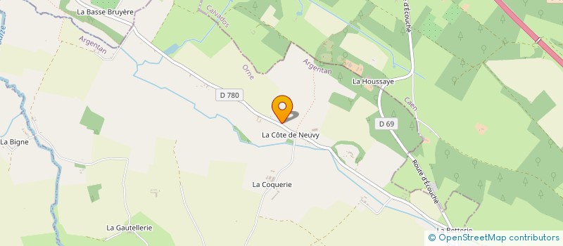 localisation de l'entreprise MADAME SYLVIE NICOLAS à NEUVY-AU-HOULME