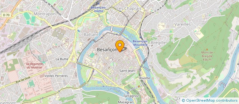localisation de l'entreprise MADAME SYLVIE NICOLAS à BESANCON