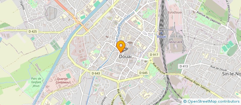 localisation de l'entreprise MADAME SYLVIE NISZCZOTA à DOUAI