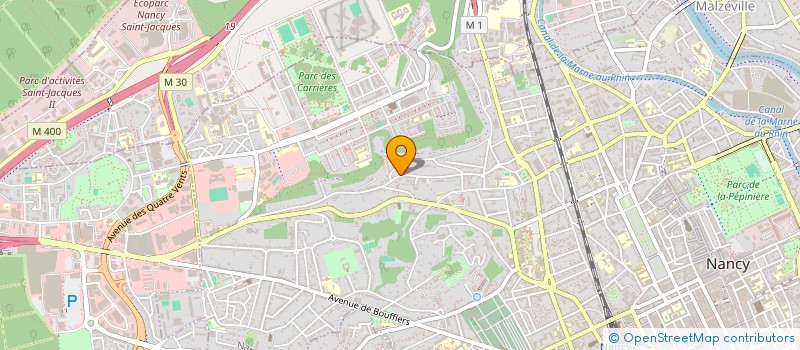 localisation de l'entreprise MADAME SYLVIE NOEL  NANCY