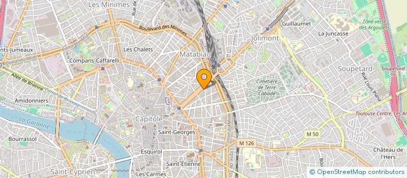 localisation de l'entreprise MADAME SYLVIE NOGUE à TOULOUSE