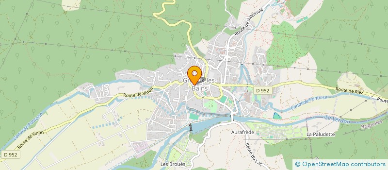 localisation de l'entreprise MADAME SYLVIE NOIRET à GREOUX-LES-BAINS
