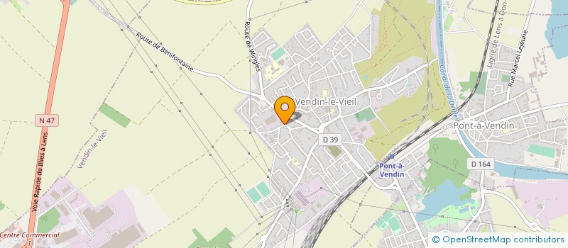 localisation de l'entreprise MADAME SYLVIE NOISIEZ  VENDIN-LE-VIEIL