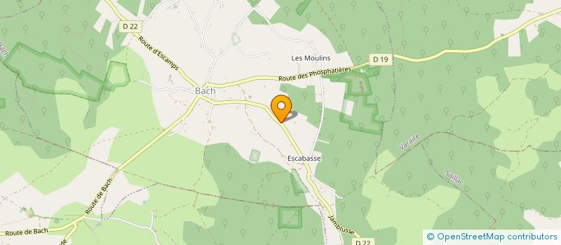 localisation de l'entreprise MADAME SYLVIE NOLOT  BACH