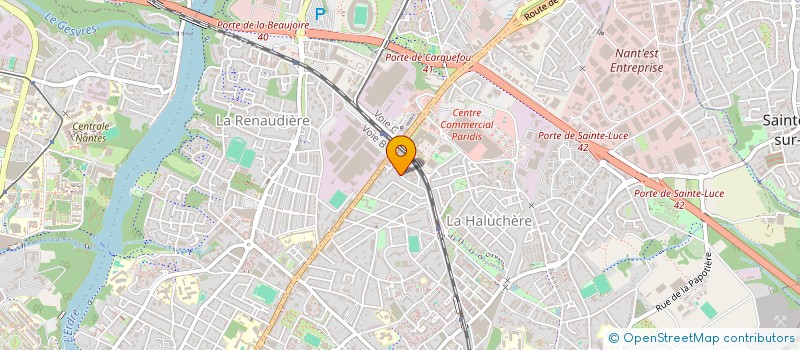 localisation de l'entreprise MADAME SYLVIE NORMAND à NANTES