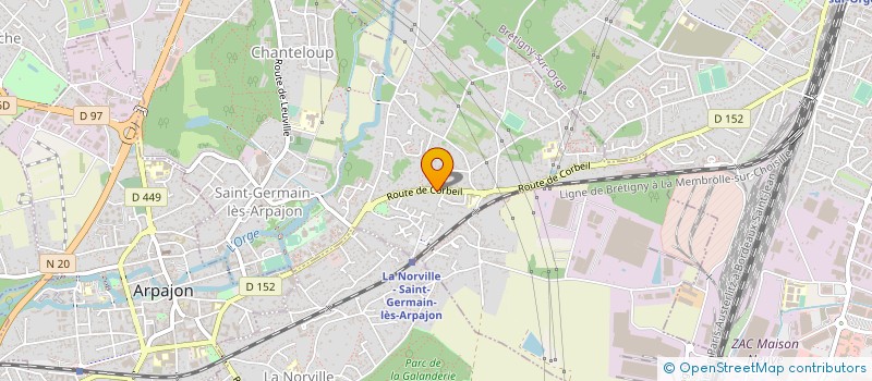 localisation de l'entreprise MADAME SYLVIE NOTOT à SAINT-GERMAIN-LES-ARPAJON