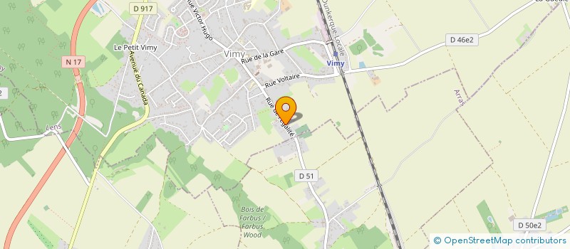 localisation de l'entreprise MADAME SYLVIE NOWAK  VIMY