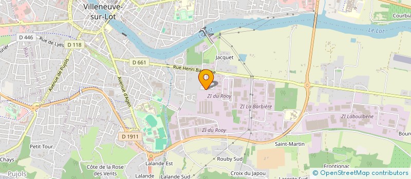 localisation de l'entreprise MADAME SYLVIE OCHRON  VILLENEUVE-SUR-LOT